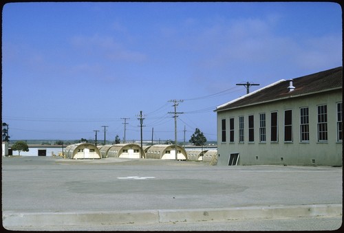 Camp Matthews quonset huts