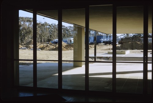 View from lobby of Urey Hall