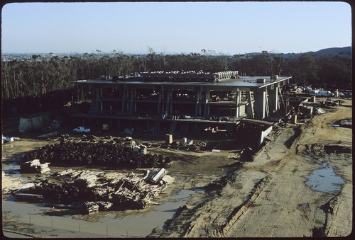 Galbraith Hall building under construction