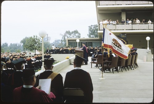 Chancellor John Galbraith's inauguration ceremony