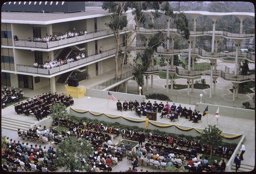 Chancellor John Galbraith's inauguration ceremony