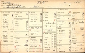 WPA household census for 2001 Downey Avenue, Los Angeles County
