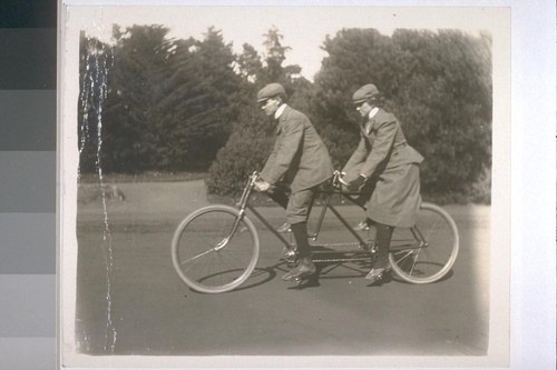 Bicycling in Golden Gate Park, 1898