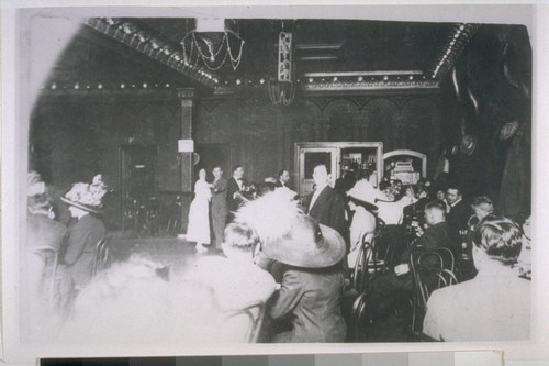 Barbary Coast. Dance hall on Pacific Street. Ca. 1903. Rough but safe by this time--relatively