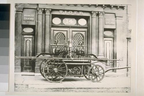 Tiger engine No. 14. 1860