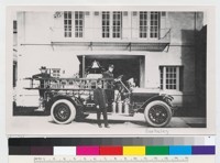 A Berkeley fire engine. 1920 — Calisphere