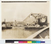 3rd [i.e. Third] St. Bridge - Channel St. Waterway--First time lowered. [March 30, 1933.]