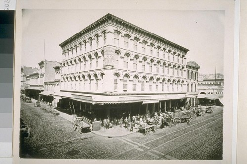 The later Niantic Building. Onseti Company [now Onseti and O'Connor]. 1880s
