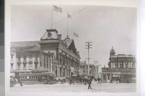 Mechanics' Pavilion, Larkin & Hayes Sts. (International Epworth League convention in progress.)