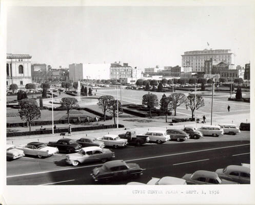 Civic Center Plaza - Sept. 1, 1956