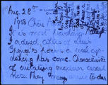Lady Margaret Sackville letter to Dallas Kenmare, 1953 August 28