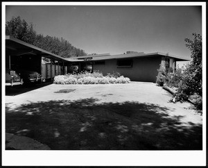 Exterior view of the Daugherty Residence, Los Angeles