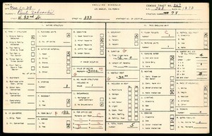 WPA household census for 833 W 82ND ST, Los Angeles County