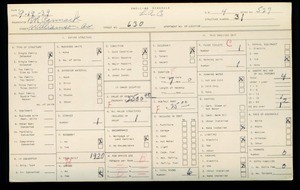 WPA household census for 630 WILLIAMSON, Los Angeles County