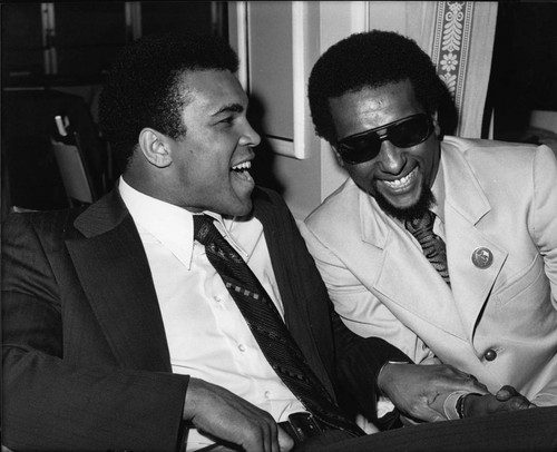 Muhammad Ali and Stokely Carmichael, Los Angeles, 1973