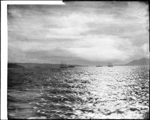 Ships in the San Francisco Bay, ca.1905