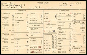 WPA household census for 1617 SOUTH WALL STREET, Los Angeles