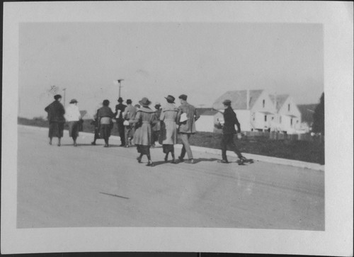 Group of people walking