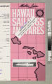 Hawaii sailings and fares... 1965 schedule no. B