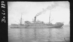 Ship, Maputo, Mozambique, 1932