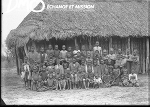 Group of African children, Matutwini, Mozambique, ca. 1896-1911