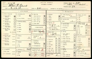 WPA household census for 201 EAST 112TH STREET, Los Angeles County
