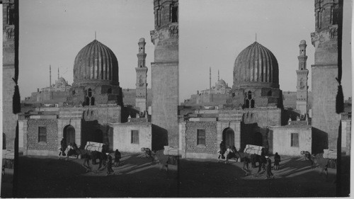 Tombs of the Mamelukes and Alabaster Mosque- Cairo. Egypt