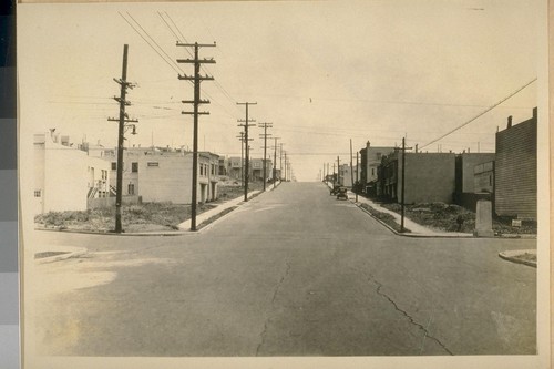 East on Cabrillo St. from 43rd Ave. May 1927