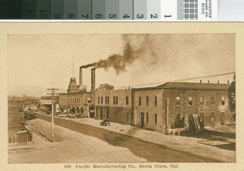 Pacific Manufacturing Company, Santa Clara Postcard
