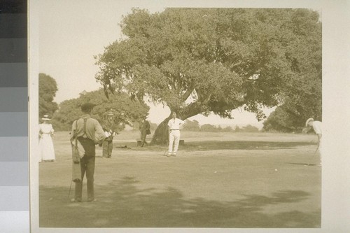 [Golfing scene. Monterey County.]