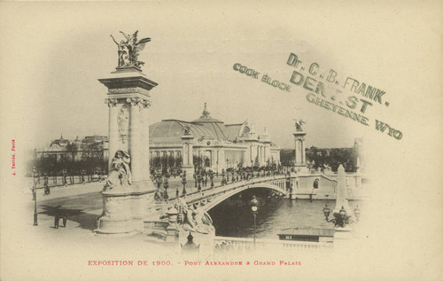 Exposition de 1900 - Pont Alexandre & Grand Palais