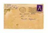 Envelope from Takashi Ishida to Atsushi Art Ishida, July 6, 1944