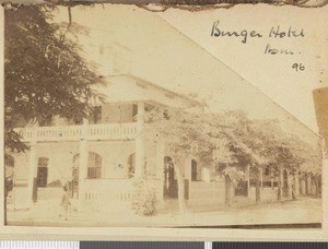 Hotel, Dar es Salaam, Tanzania, November 1917
