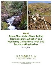 Santa Clara Valley Water District Compensatory Mitigation and Monitoring Compliance Audit and Benchmarking Review : Final