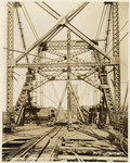 Carquinez Bridge. North end of span #6 showing counterweights. 11:17 a.m., March 19, 1927