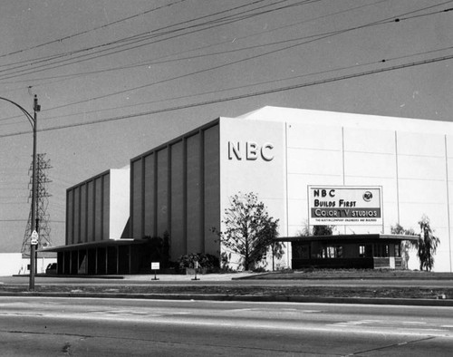 1961 view of NBC Productions building