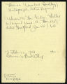 Perkins' notes on Warner's letter to Welles, dated 1928 February 13