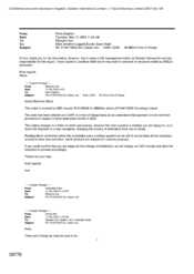 [Email from Stephen Perks to Ann Elkington regarding P144710630 Sov Classic Iran-Order 12256-96 Million free of charge]
