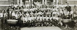 Washington Grammar School and Petaluma Junior High School Orchestra, Petaluma, California, about 1935
