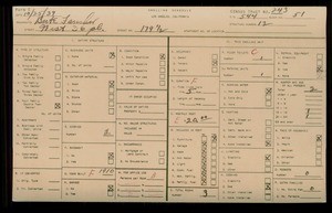 WPA household census for 179 W 36TH PLACE, Los Angeles