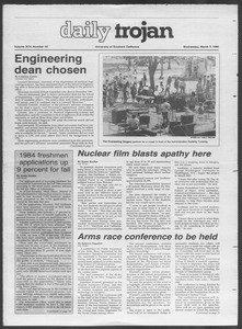 Daily Trojan, Vol. 95, No. 40, March 07, 1984