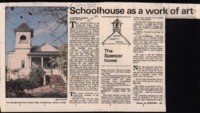 Schoolhouse as a work of art