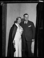 Husband and wife David L. Hutton and Aimee Semple McPherson, Los Angeles, 1931-1934