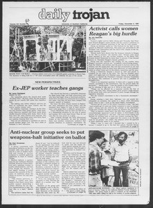 Daily Trojan, Vol. 91, No. 63, December 04, 1981