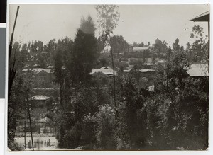 View of Adis Abeba, Ethiopia, 1928