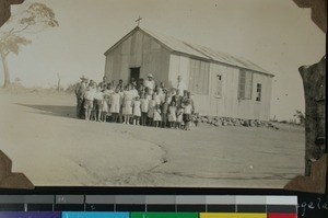 School and chapel, Samongo, Kangelani, South Africa