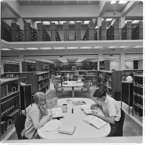 Revelle College, Undergraduate Library in Galbraith Hall