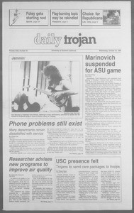 Daily Trojan, Vol. 113, No. 36, October 24, 1990