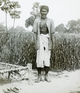 Braham leper, India, ca. 1925