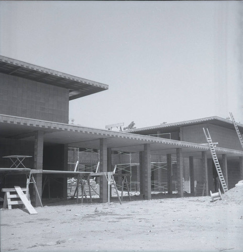 Thomas-Garrett Hall Construction, Harvey Mudd College
